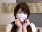 【素人】清純派セーラー服女子◯生が初援交でやられ放題中出しSEX /美少女/色白美乳/中出し/フル動画(46分)/일본여대생과질내사정섹스