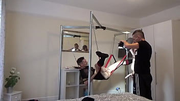 hidden pron cam with slut fucked raw by daddy master in sling
