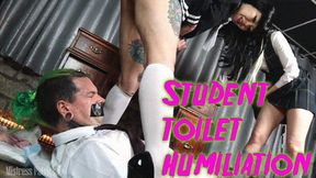 Student Toilet Humiliation ft Princess Aurora & Maz Morbid