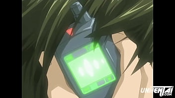 Spicy uncensored anime features hot teen Asian babe