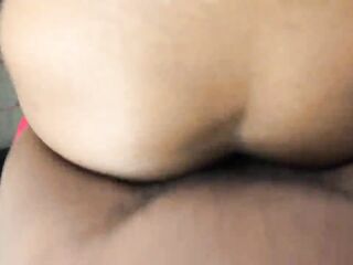 Ebony beauty getting drilled