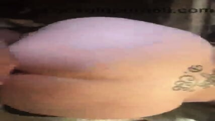 Gorgeous wife rides bbc cock till creampie  homemade tape