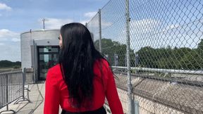 Miaxxx Blowjob at the Airport