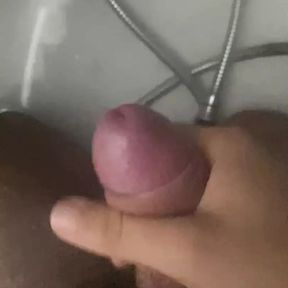 Hard Jerk My Cock In The Shower