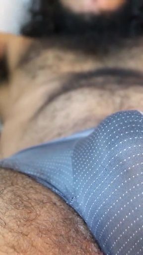 Memorable moment from &quot;Hairy Man Plays With Bulge&quot;