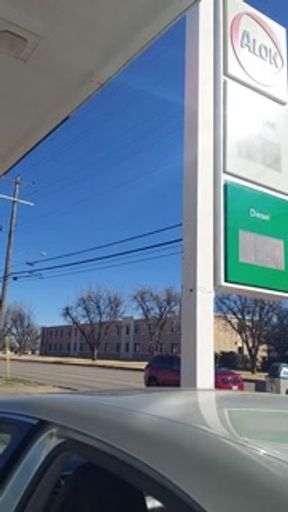 Teen Public Pissing at gas Pumps