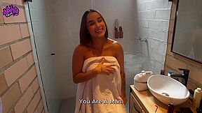 My Stepsister Caught Me Using My Sex Doll! She Was So Horny She Had To Join