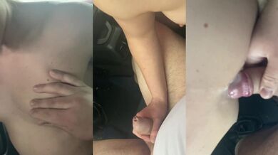 Blowjob im Auto