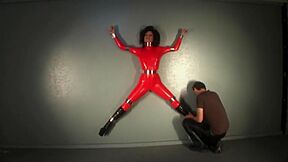 Red Latex And Wall