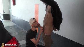 A Sexy Gay Arab Man Worships A - Giant Cock