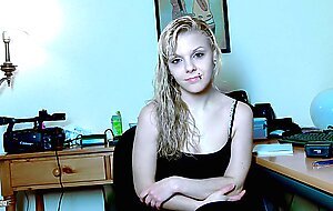 cute  jakeline teen makes her own porn with an older guy