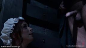 ”Bound adulteress banged by priest”