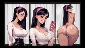 My New Girlfriend [ Taboo Hentai Game ] Ep.35 My GF Likes to Show Her Latex Panties to Older Man!