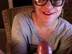 Cum-Swallowing Blowjob Snack