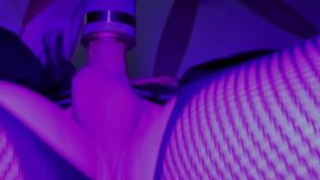 Femboy Trans Gets Fucked Hard by Sex Machine Cumming Huge Load