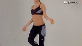 Larisa Dolina - Gymnastic Video 2