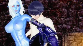 Warcraft Sylvanas Windrunner on her knees Deepthroat