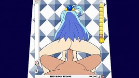 Aqua from Konosuba PPPPU