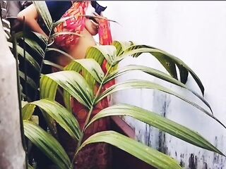 Breasty Blond mother I'd like to fuck Bhabi Suggests Her Flawless Curves To Her Attractive Devar in outside