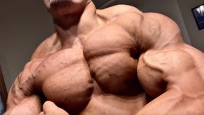 Watch His Muscles Swell Bigger With Every Flex