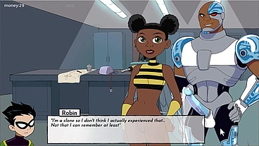 18titans Episode 31 - Raven Creampie Harem Sex - No Commentary