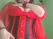 Goth Valentine lingerie tease - check out the full video on onlyfans! Hellohugetits
