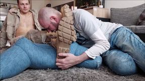 Soldier Florian Gets His Masculine Feet Licked & Worshipped By Ben