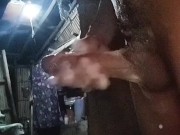 Nag Sal sal sabkusina at Cr may nanood ng tv(Asian Dick )