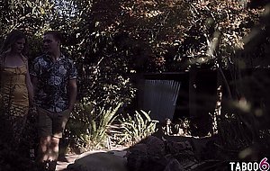 Family tradition is to make a home movie with stepmom Syren de Mer and stepson with teen Nikki Sweet