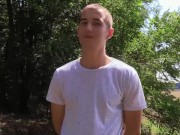 BIGSTR - Desperate Guy Asks A Stranger For Help With his Car But He Wants His DIck For Exchange