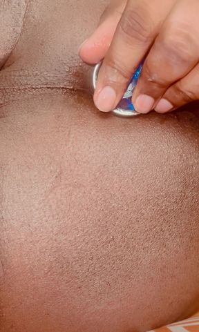 Fucking My Indian Ass with Butt Plug