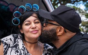 Mature Loses Her Tight Asshole During the Bus Ride