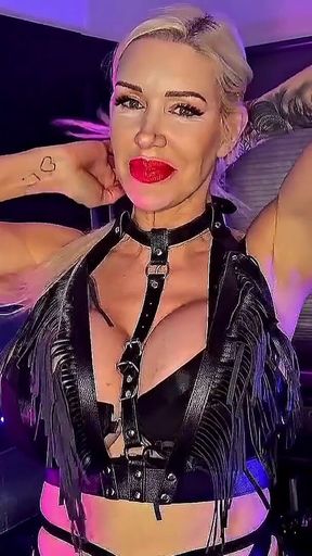 Tania Amazon Teases Cuck with Shadow Dimitri's BBC