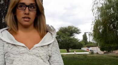 She shows everything for money