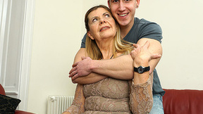 ”Mature blonde is fucking with that lustful chum”