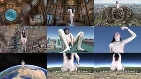 COLOSAL Giantess Growth Fantasy ULTRA Grow and Tower Over the City SFX