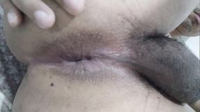 Meu cu piscando ap&oacute_s eu depilar