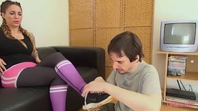 Foot fetish feet worship