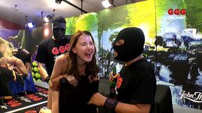 Lia Louise No Fear of Big Cocks Wild Sucking and Fucking