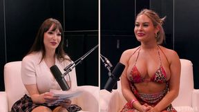 Adult Time featuring Yhivi and Lexi Luna's interview porn
