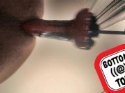 FAAK DRAGON DILDO on my FUCK MACHINE (Bottomtoys : Links bio)