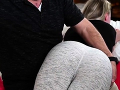 Amateur blonde ass fucked and facialized