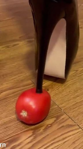 Walking Around Squashing Tomatoes with My High Heels