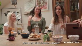 Mona's Wild DP Adventure: Besties Indulge in a Fantasy [Episode 1] - Asian Lesbian Fun!