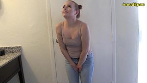 lizzy lamb exaggerated female pee desperation