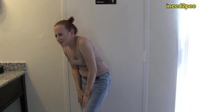 lizzy lamb exaggerated female pee desperation
