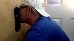 First Time Blowjob At The Gloryhole