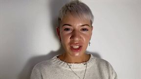 Ruslana From Ukraine Feels Pure Delight While Stepping On Balls Black Shoes - Russian Language