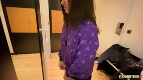 Johntronx - Beautiful Brunette Got Fucked and Creampied in POV Style
