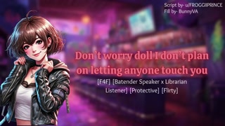 [F4F] Flirty Lesbian Bartender Takes Care Of You For The Night Audio Roleplay